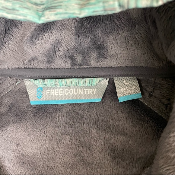 Free Country Soft Shell Teddy Lined Hooded Jacket Large - Picture 12 of 15